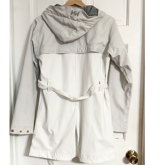 Helly Hansen Women's Kirkwall II Raincoat White and Gray in Sz S/P - Picture 7 of 7